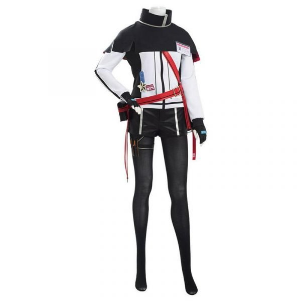 Game Arknights Texas Cosplay Costume Adult Custom Made