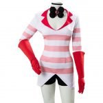 Hazbin Cosplay Hotel Dust Dress Angel Cosplay Costume