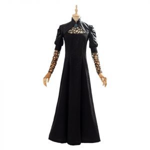 Yennefer Cosplay Party Dress Black Long