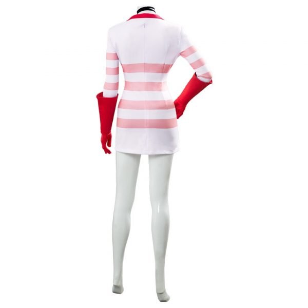 Hazbin Cosplay Hotel Dust Dress Angel Cosplay Costume
