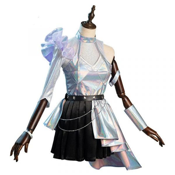 LOL KDA Groups Seraphine Cosplay Costume Women Dress Outfits