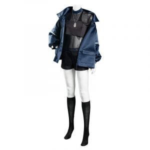 LOL KDA Groups Akali The Rogue Assassin Cosplay Costume Coat Vest Outfits