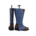 Valorant Cypher Cosplay Boots PU High Heel Shoes