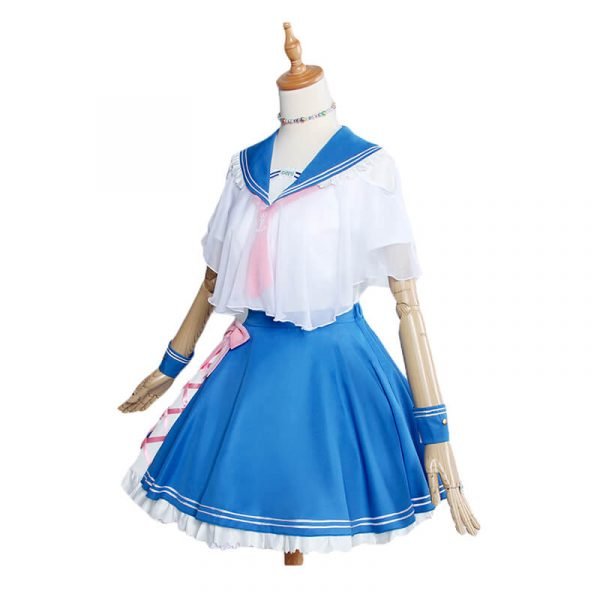 Tsuyu Asui Cosplay Costume My Hero Academia Doujin Sailor Suit