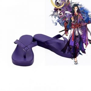 Onmyoji Cosplay Shoes Purple Boots