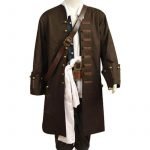 Pirates Costume Captain Jack Cosplay Sparrow Costume