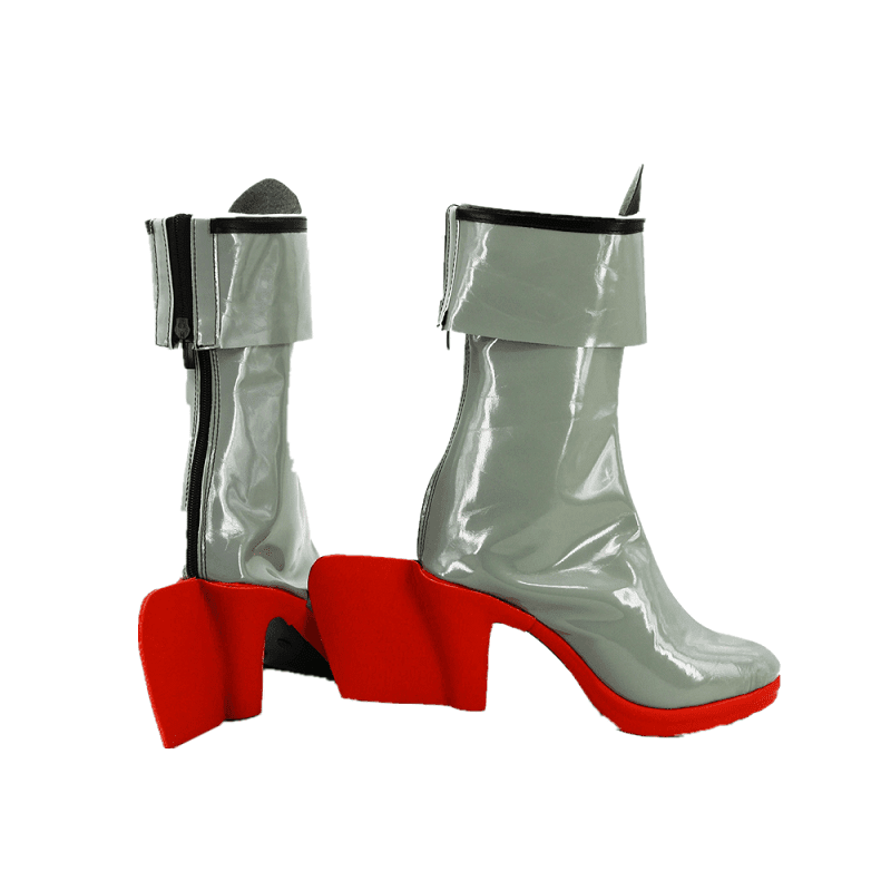 Shoes Party Fancy Red Heel Boots
