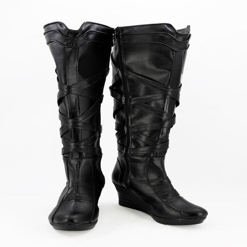 Game Valorant Jett Cosplay Boots Shoes