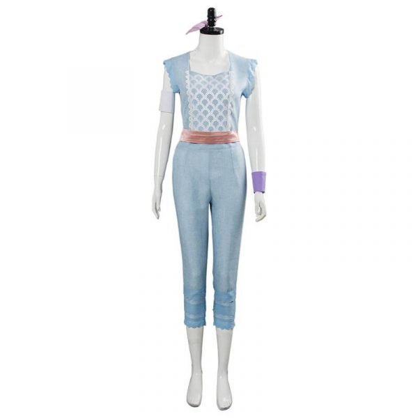 Movie High Quality Toy Bo Peep Cosplay Costume Outfit Suit Cape