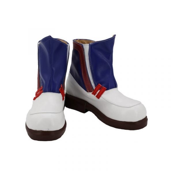 Final Fantasy Cosplay Shoes Realm Reborn Sailor Deck Shoes PU Leather Boots