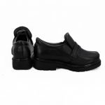 College Student Shoes Japanese Black Leahter Student Shoes