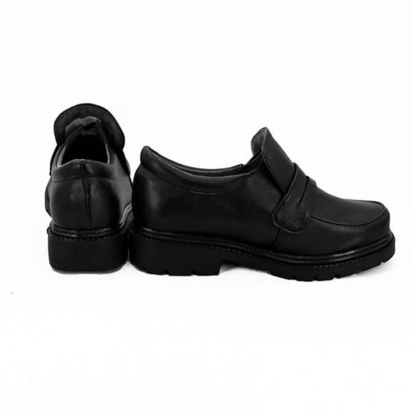 College Student Shoes Japanese Black Leahter Student Shoes