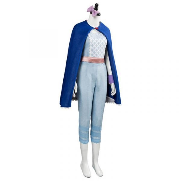 Movie High Quality Toy Bo Peep Cosplay Costume Outfit Suit Cape