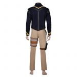 Vagrant Queen Isaac Stelling Cosplay Costume Adult Men Outfit