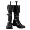 Genshin Impact Diluc Ragnvindr Cosplay Boots Black Shoes High Heel Shoes