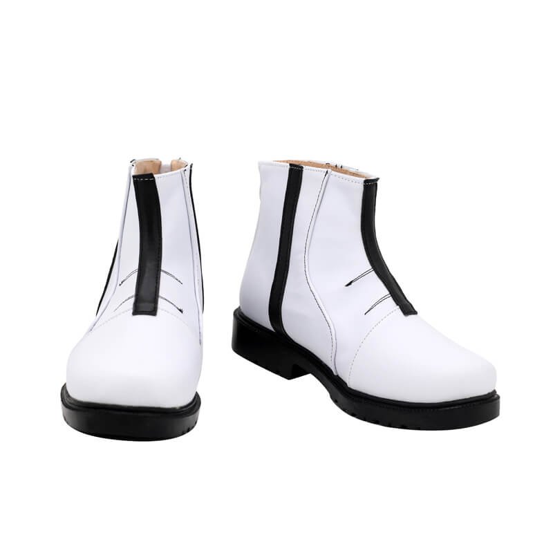 Anime Jujutsu Kaisen Mahito Cosplay Boots White Shoes High Heel Shoes