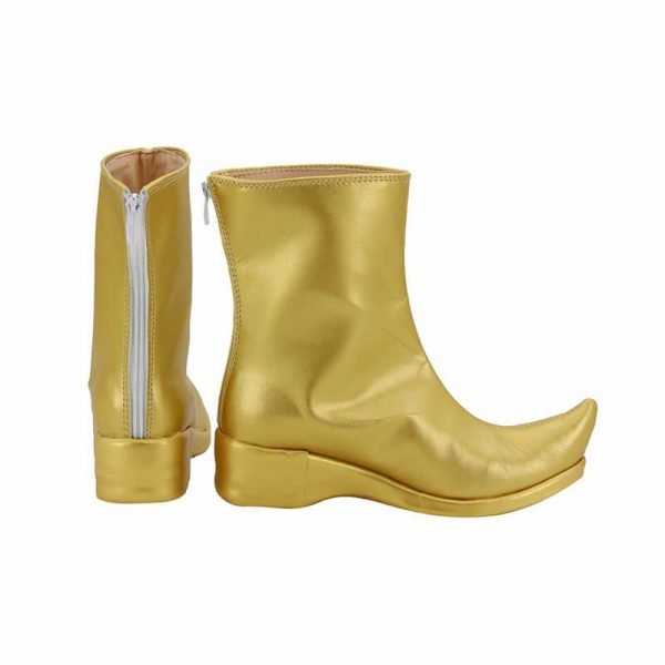 Aladdin Cosplay Boots Shoes Golden Boots Custom Made Any Size Shoes