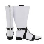 JoJo’s Bizarre Adventure GUIDO MISTA Cosplay Boots White Shoes High Heel Shoes