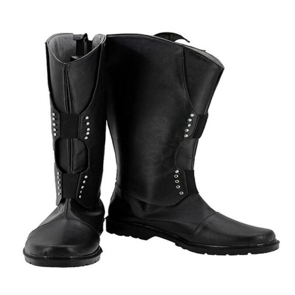 Thor 3 Ragnarok Loki Cosplay Boots PU Leahter Shoes