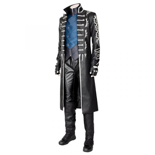 DMC Vergil Cosplay Costume Outfit Coat Jacket
