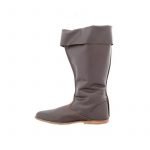 Medieval Leather Renaissance Ankle Boots