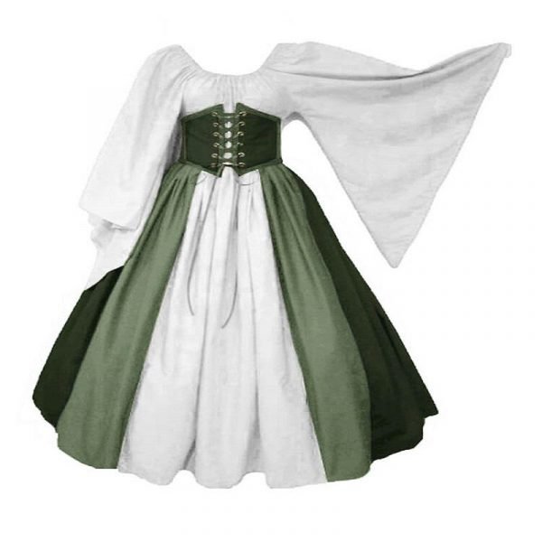 Medieval Renaissance Dress Gown Adult Women Costume