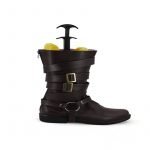 High Quality Dante Cosplay Boots Brown PU Shoes