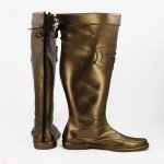 Link Cosplay Shoes Adult Women Wrinkle Cosplay Boots