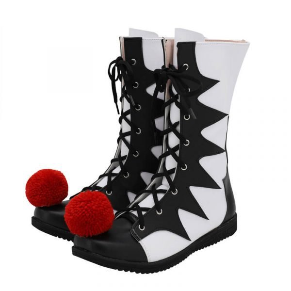 Halloween Stephen King’s It Clown Boots Pennywise Cosplay Shoes
