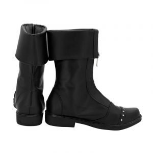 Cloud Strife Boots Cosplay Final Fantasy VII Cloud Strife Cosplay Boots Double Zipper Shoes
