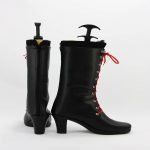 Danganronpa Cosplay Shoes Enoshima Junko Red Boot For Girls Women