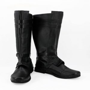 Anakin Skywalker Boots Star Cosplay Wa Anakin Skywalker Cosplay Boots Black Shoes