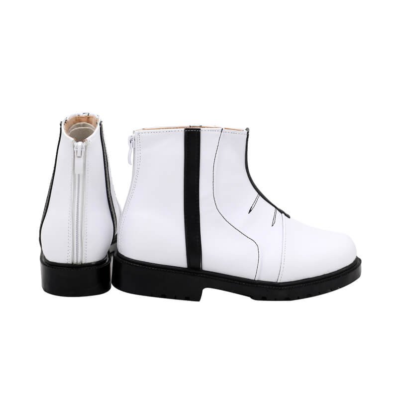 Anime Jujutsu Kaisen Mahito Cosplay Boots White Shoes High Heel Shoes