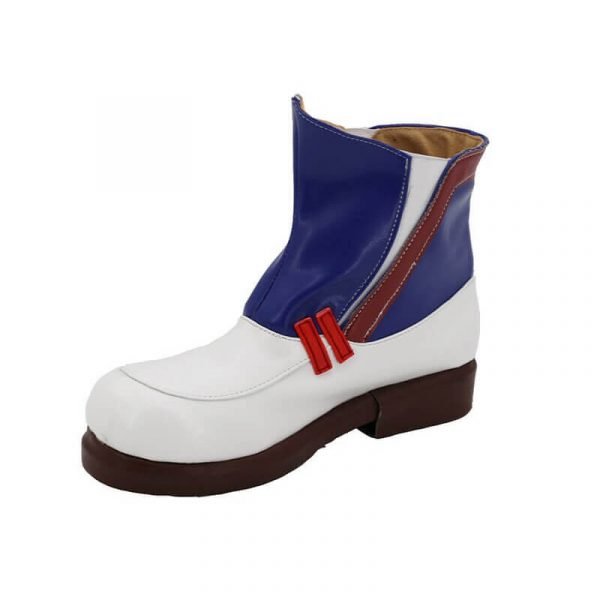 Final Fantasy Cosplay Shoes Realm Reborn Sailor Deck Shoes PU Leather Boots