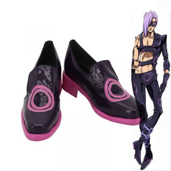 JOJO’s Bizarre Adventure Golden Wind Melone Cosplay Shoes Boots