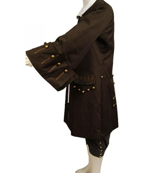 Pirates Costume Captain Jack Cosplay Sparrow Costume
