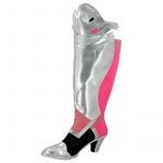 Hot Game OW Cosplay Boots Mercy Angela Ziegler Pink Skin Cosplay Shoes