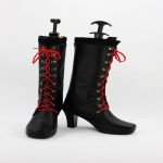 Danganronpa Cosplay Shoes Enoshima Junko Red Boot For Girls Women