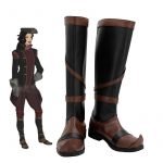 Anime Avatar Korra Asami Sato Cosplay Shoes Adult Boots