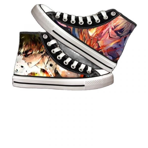 Unisex Anime My Hero Academia Noctilucent Casual Canvas Shoes