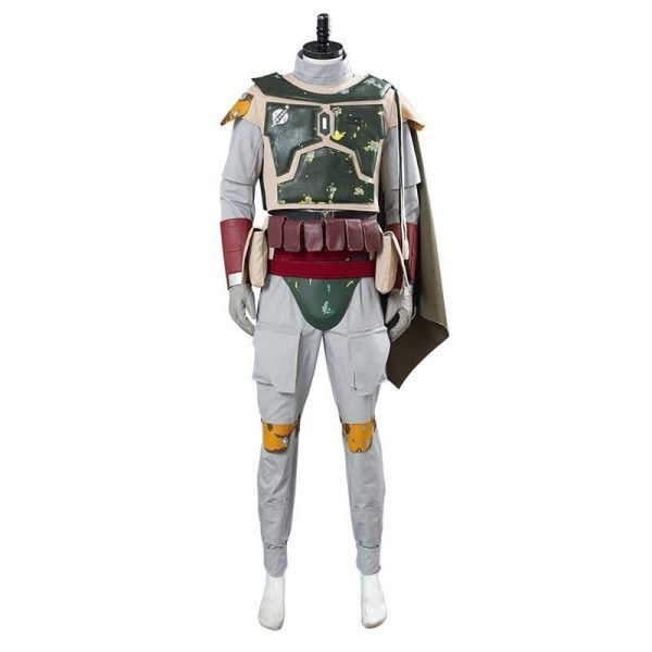 In the stock Star Cosplay Boba Fett Cosplay Men Uniform Armor Vest Cloak Outfit