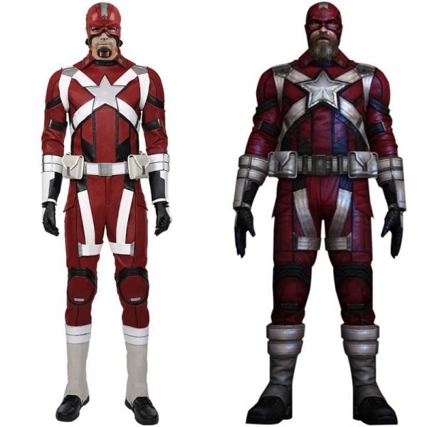 Fast Delivery Widow Red Guardian Alexei Shostakov Cosplay Costume