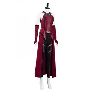 Wandavision Scarlet Witch Cosplay Costume Outfits