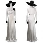 Resident Cosplay Village Alcina Dimitrescu Cosplay Costume Dress Outfits With Hat