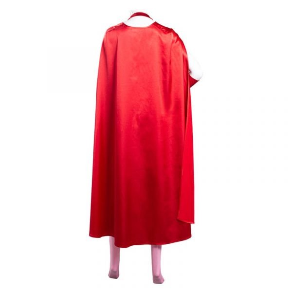 Wanda Vision-Scarlet Witch Hoodie Cosplay Costume Zip Up Jacket Coat