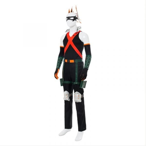 My Hero Academia Boku no Hero Academia Katsuki Bakugou Cosplay Costume Outfit