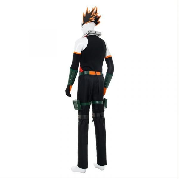 My Hero Academia Boku no Hero Academia Katsuki Bakugou Cosplay Costume Outfit