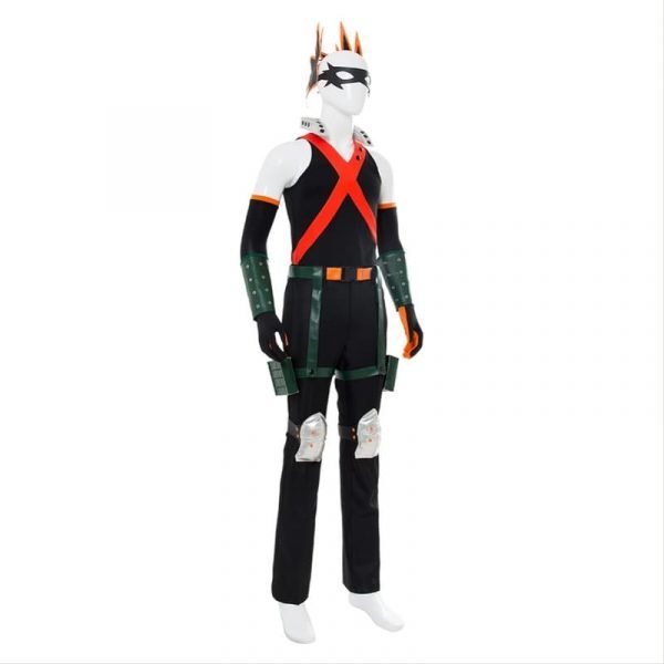 My Hero Academia Boku no Hero Academia Katsuki Bakugou Cosplay Costume Outfit