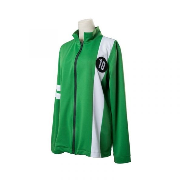 Ultimate Omn Hoodie Ben Tennyson Hoodie Sweatshirts Cosplay Green 3D Printed Sweatshirt Cardigan Hooded Hoodie Jackets