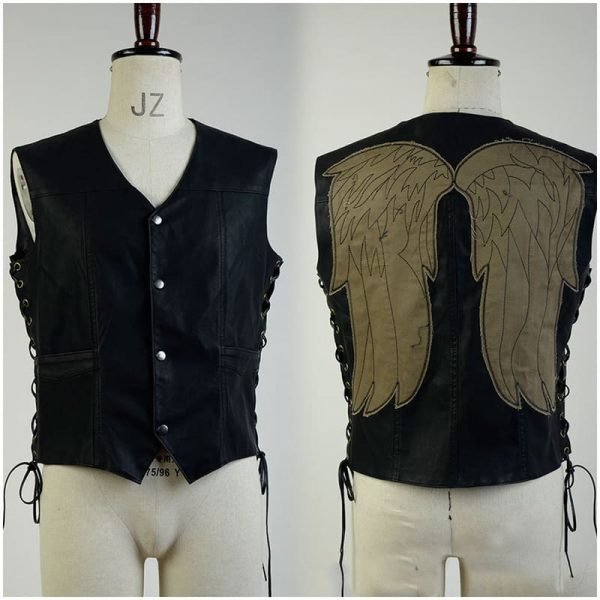 The Walking Dead Daryl Dixon Cosplay Costume Jacket Vest